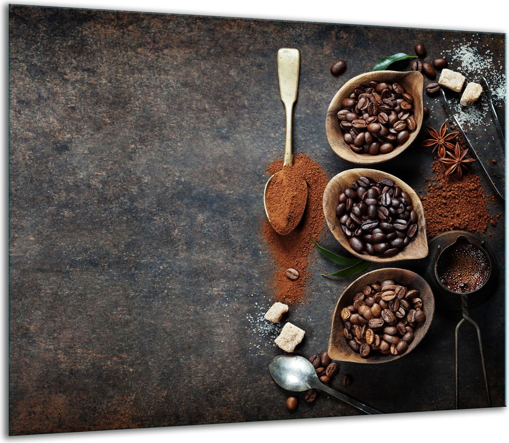 Herdabdeckplatten Glaskeramikkochfeld-Abdeckung Spritzschutz Glas 60x52cm Schiefer