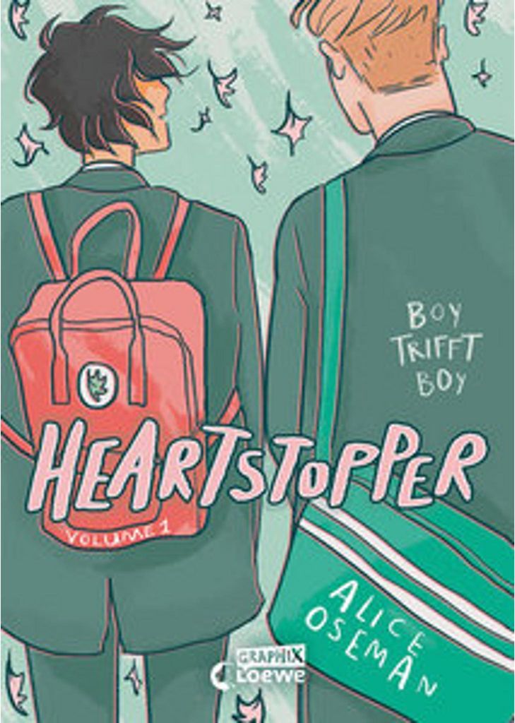 Heartstopper Volume 1 (deutsche Hardcover-Ausgabe) Immagine del prodotto 