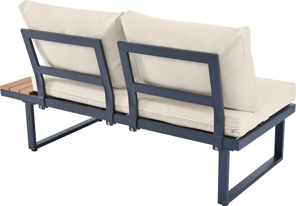 Flieks Gartenlounge-Set 5 Sitzer, Balkonmöbel Set mit Produktbild 9