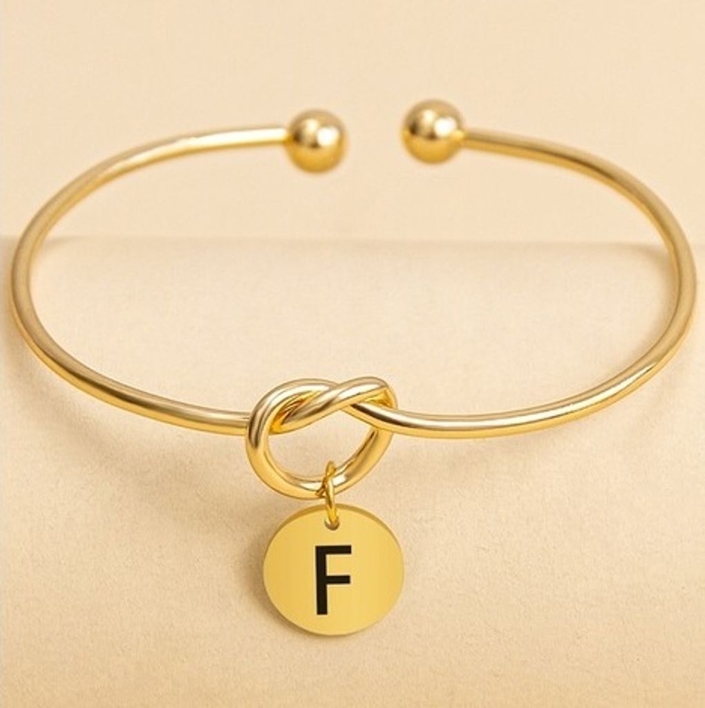 Elegantes FGolden Alphabet Armband für Damen - KP20346