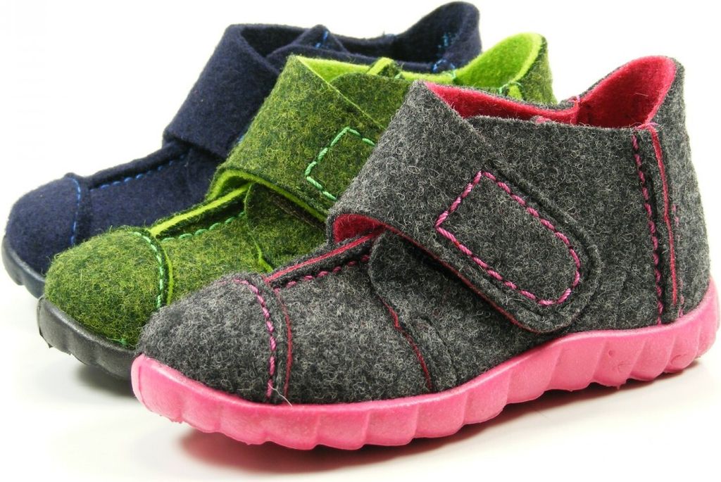 Superfit 8-00293 Happy Jungen Mädchen Schuhe Hausschuhe Weite Mittel IV , Größe:25 EU, Farbe:Grau