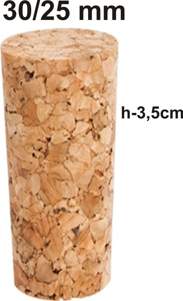 Fasskorken KORKEN aus NATURKORK Flaschenkorken NATURKORKEN Produktbild 