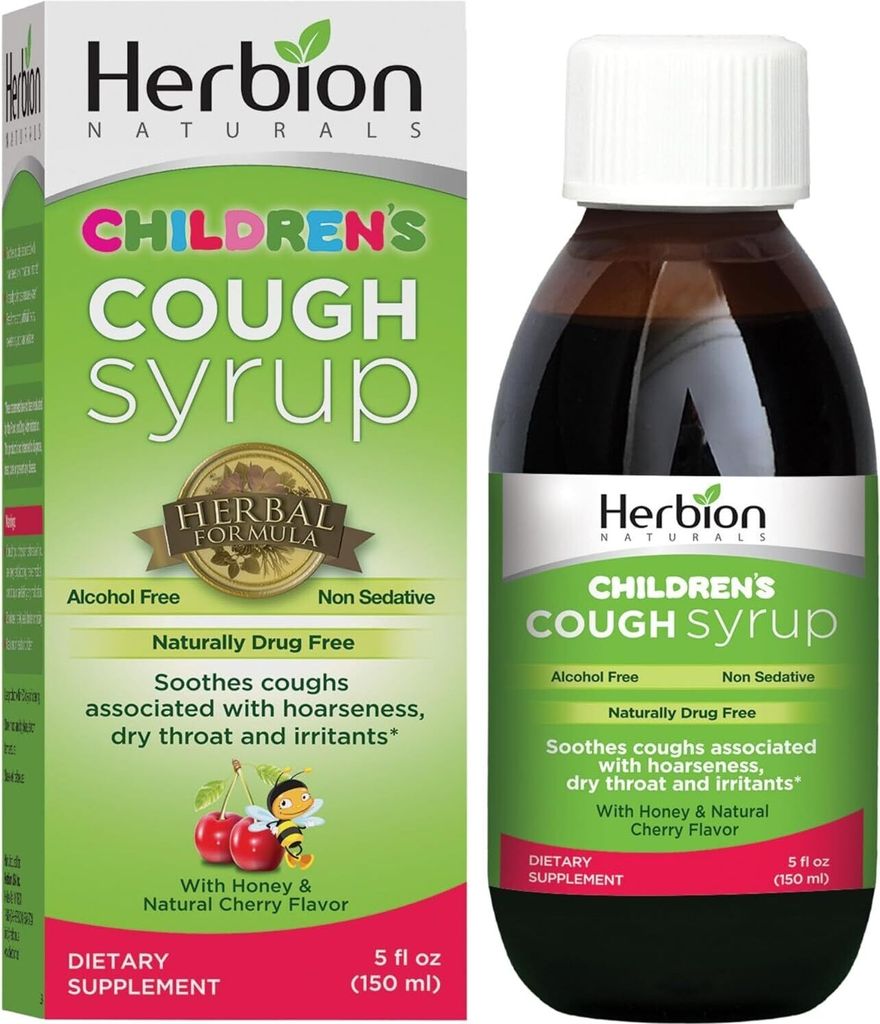 Herbion Naturals Hustensaft für Kinder, 5 FL Oz Produktbild 