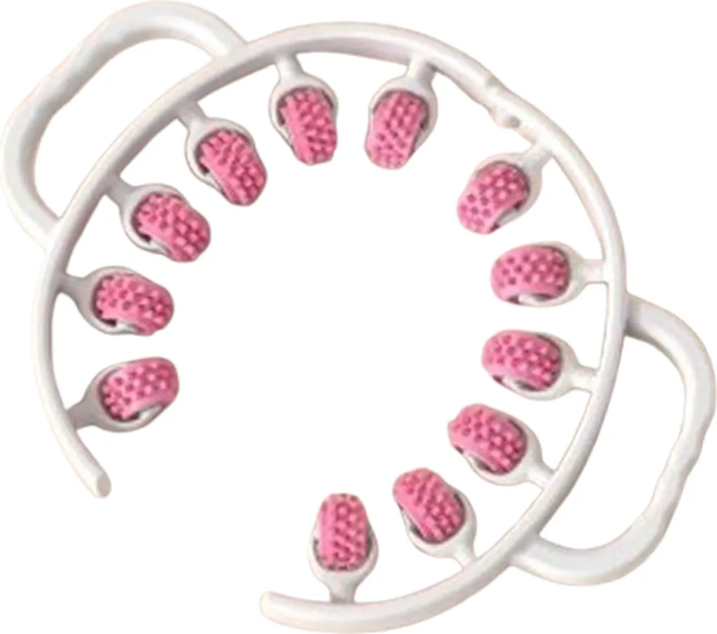 Massaggiatore Gambe INF 12 Rulli Rosa | Addio Cellulite e Gambe Pesanti
