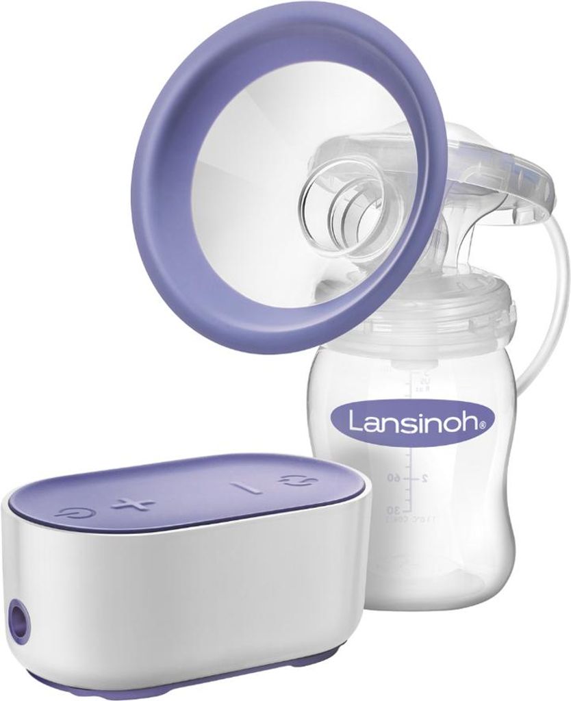 Lansinoh Compact, elektronisch, blauw, wit Productafbeelding 