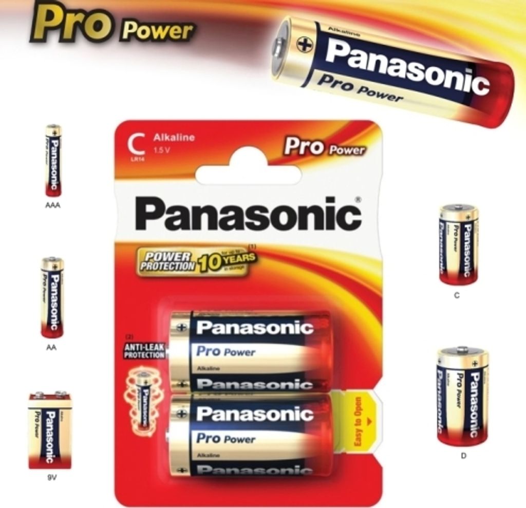 Panasonic 30000582 Jednorazová batéria LR14 Alkalická Obrázok produktu 