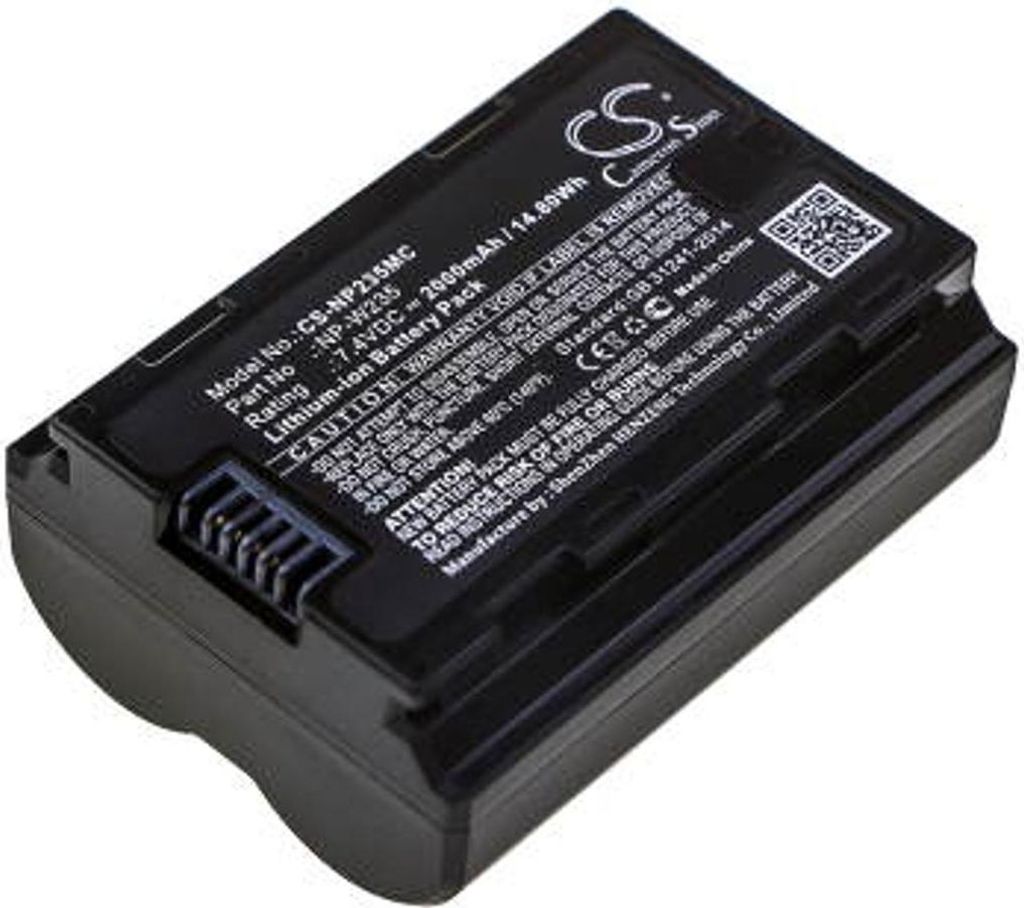 Akku für elektronische Geräte, passend für Modelle mit der Bezeichnung NP-W235