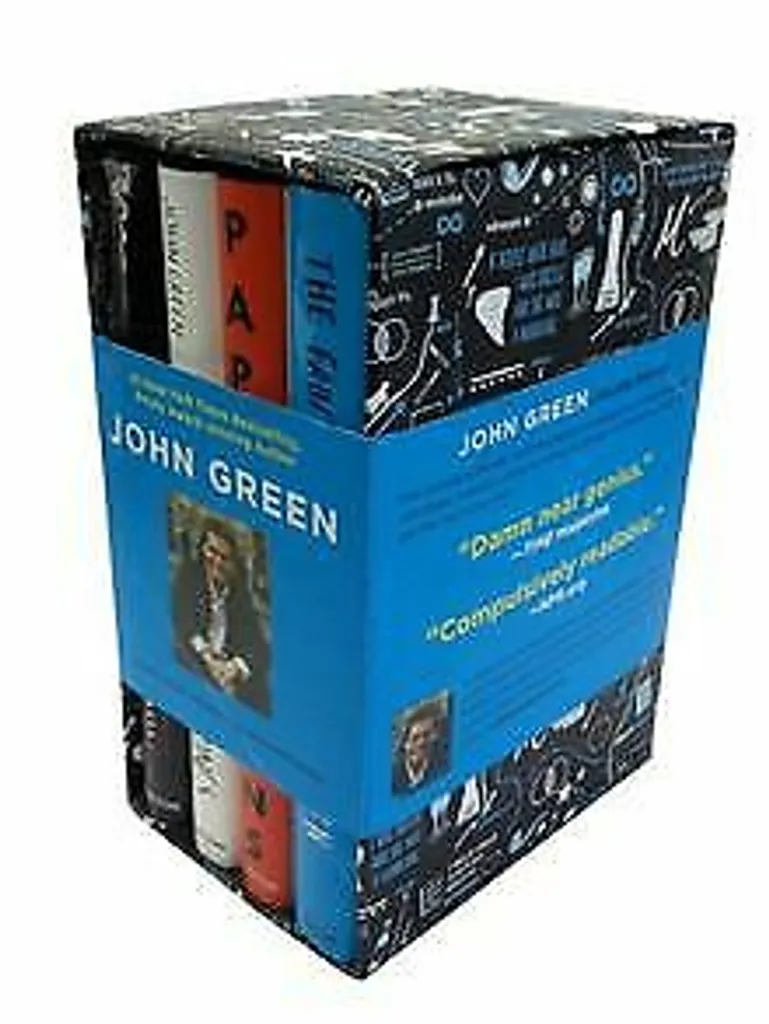 John Green Box Set Idée Cadeau Lecture Jeunesse Collection de 4 Livres