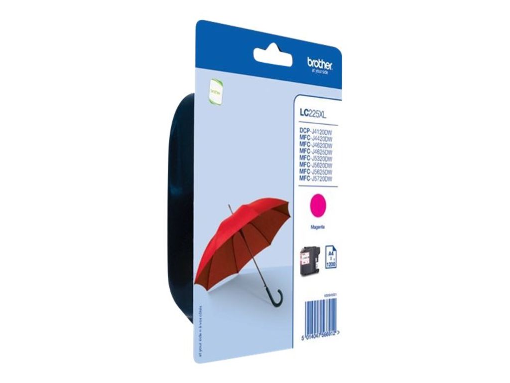 Brother LC225XLM - Magenta - originale - Tintenpatrone - Immagine del prodotto 