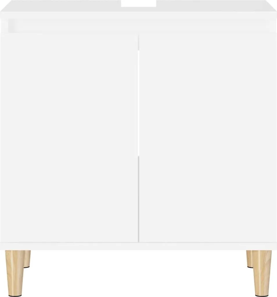 Offerta Mobile Lavabo Bianco SYFAX™ 58x33x60 cm Multistrato Robusto - 5