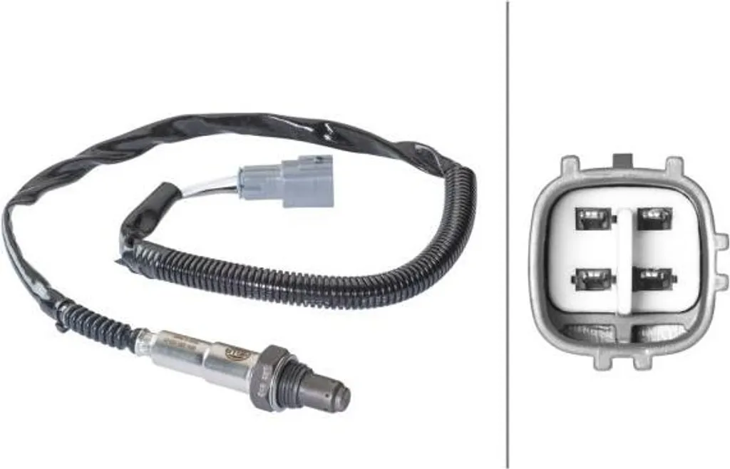 Sonde Lambda pour Toyota Yaris - Réparation Échappement HELLA 6PA