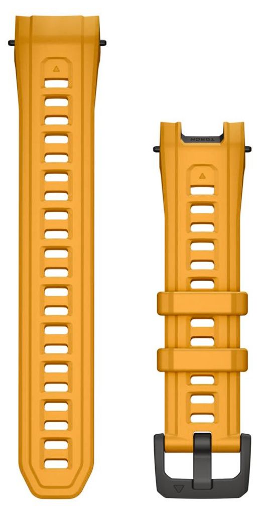 Garmin 22 mm Silikon-Wechselarmband (Instinct 3 – 45 mm), Band, Smartwatch, Gelb, Garmin, Instinct 3 – 45 mm, AMOLED Instinct 3 – 45 mm, Sola...