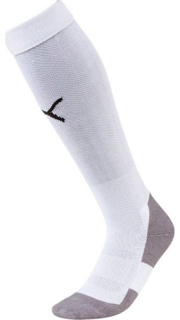 Puma - "Liga" Fußballsocken für Herren/Damen Unisex MR2213 (39,5 EU - 42 EU) (Weiß)