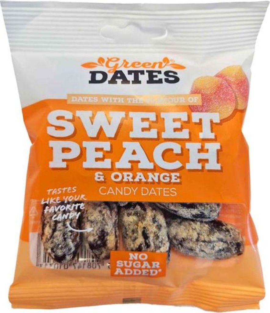 Green Dates Sweet Peach & Orange 90g