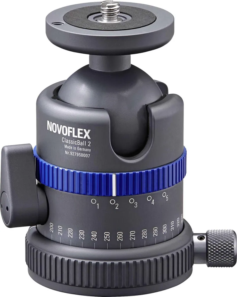 Évitez les flous avec la tête de trépied Novoflex ClassicBall 2 stable