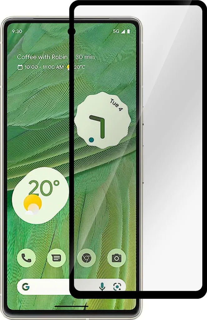 Protection Écran Google Pixel 7 Verre Intégral Noir Anti-Chocs ES515045