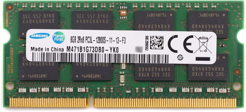 Samsung 8Gb Notebook Laptop Speicher DDR3 1333 Mhz 204pin Memory Pc-10600s