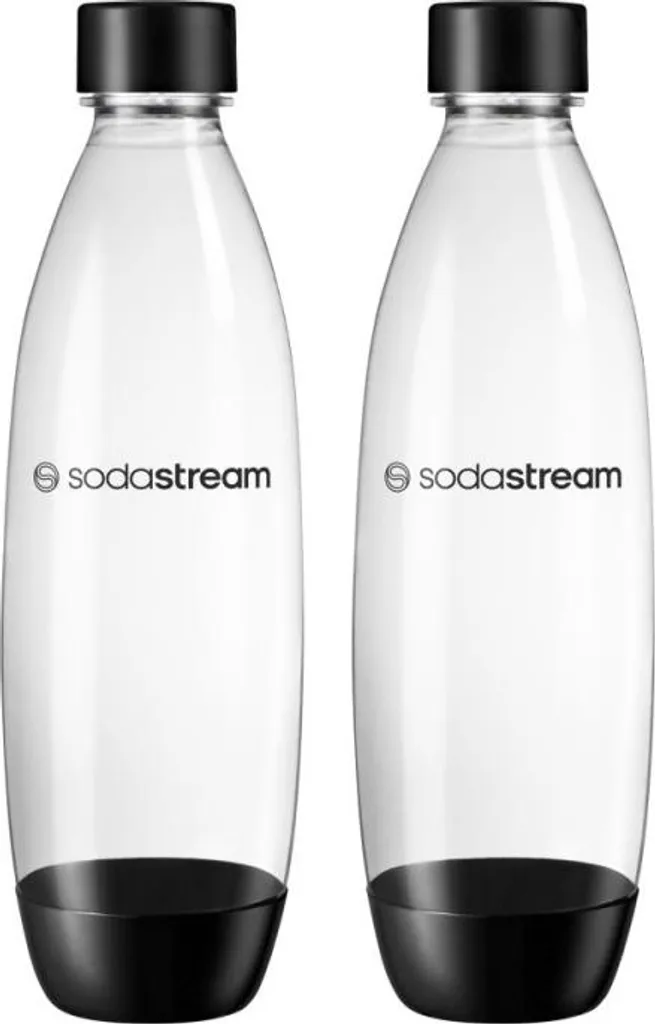 SodaStream Fuse 2x1L Dishwasher Safe - Bottiglie Ricambio Brush Design