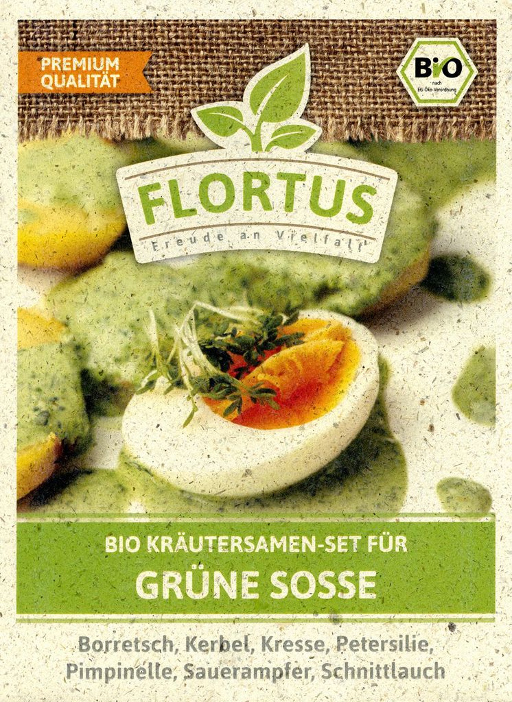 Artikelbild 1 von 'BIO Kräutersamen-Set für Grüne Soße' aus der Kategorie Kräutersamen-Sets