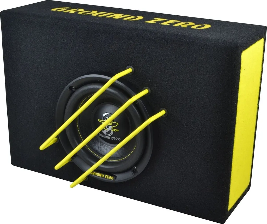Ground Zero GZRB 16SPL Caisson de Basse Ventilée 16.5cm 700W SPL - 2