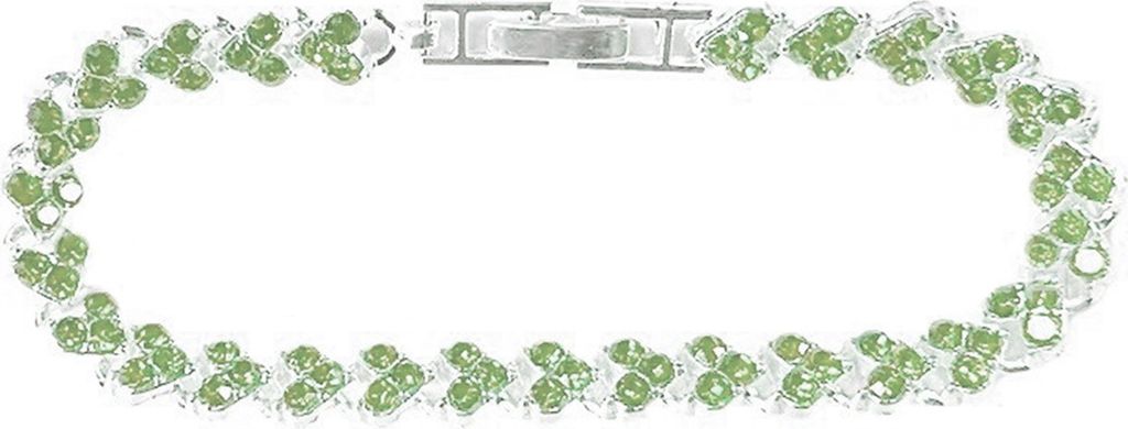 Damen-Armband mit Schnallen-Design im Retro-Stil, Weiß/Schwarz, Kunstkristall, Herzform, Zirkonia, Schmuck für formelle Anlässe, Abschlussball, ...