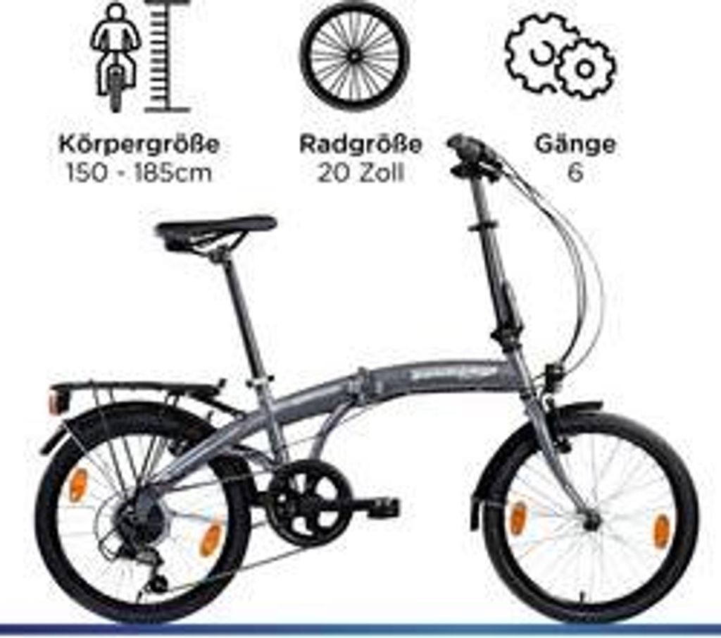 Zndapp ZF20 Speed Folder Klapprad Faltrad