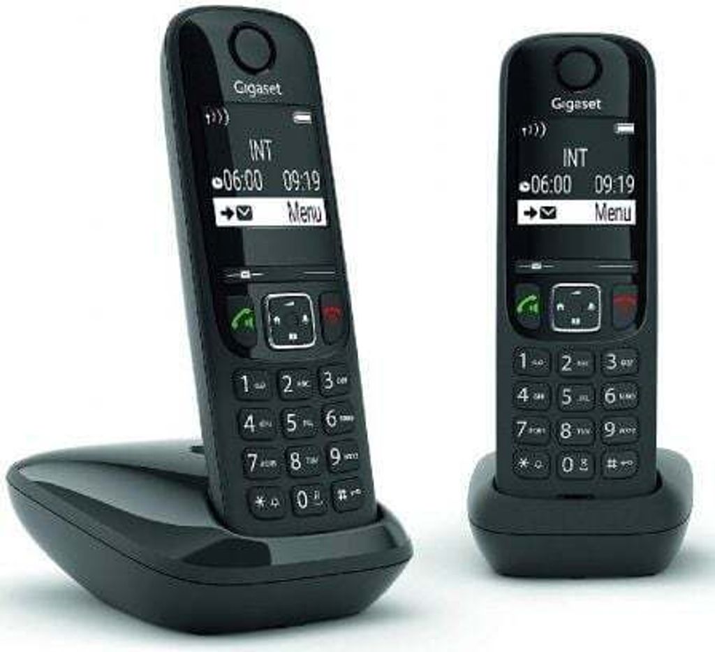 Gigaset AS690 Duo, Analógový / DECT telefón, Bezdrôtový Obrázok produktu 