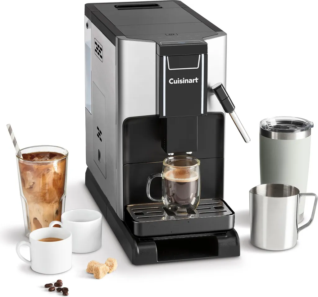 Machine café Cuisinart EM550E pour préparer des cappuccinos maison
