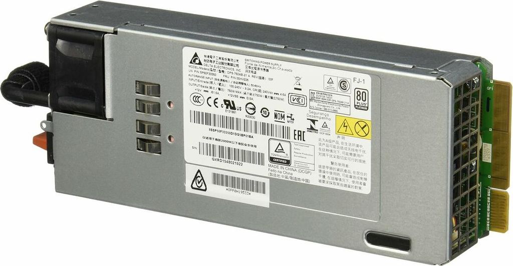 Lenovo 4X20F28575 Lenovo ThinkServer Gen 5 750W Platinum Hot Swap Power Supply
