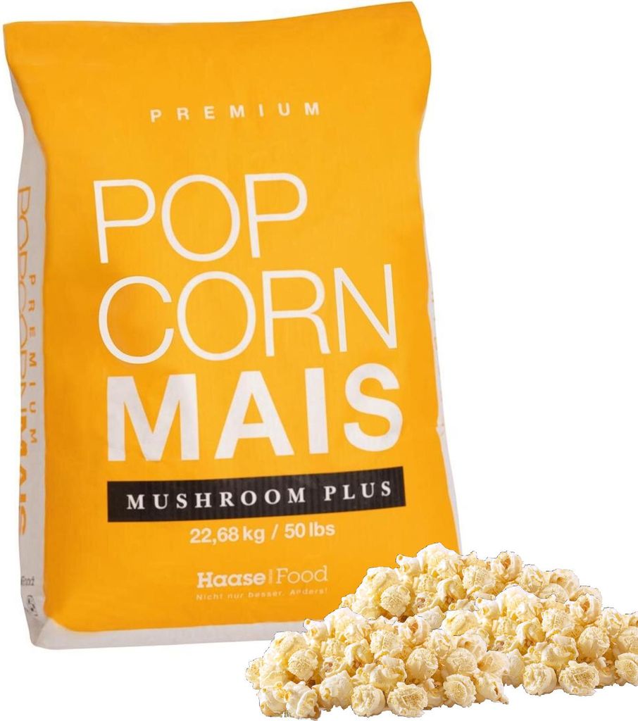 Mushroom Plus Popcornmais 22,68 kg