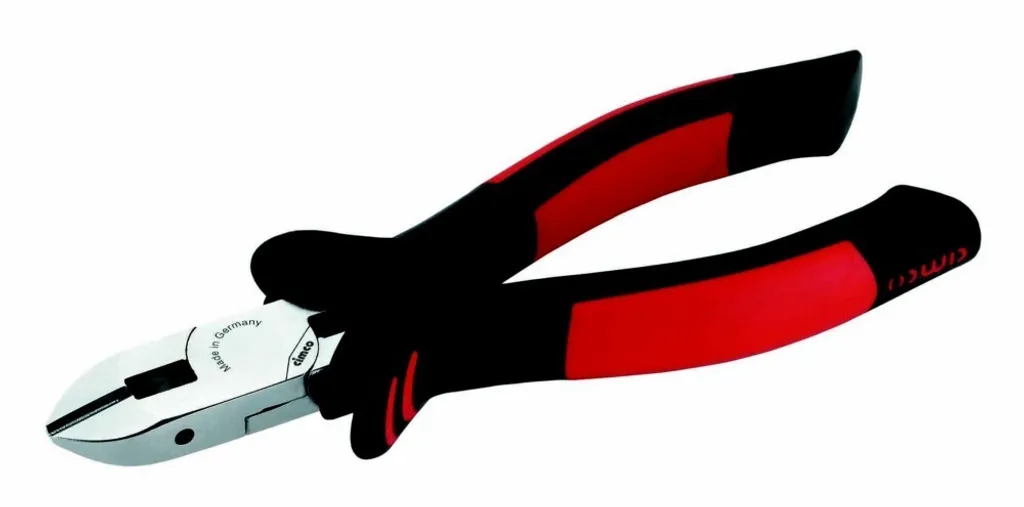 Pince coupante diagonale inox 160 mm Cimco pour travaux d'électricité
