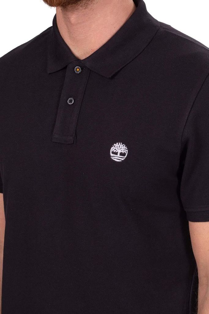 TIMBERLAND – Podstawowa koszulka polo dla mężczyzn z logo  Zdjęcie produktu 