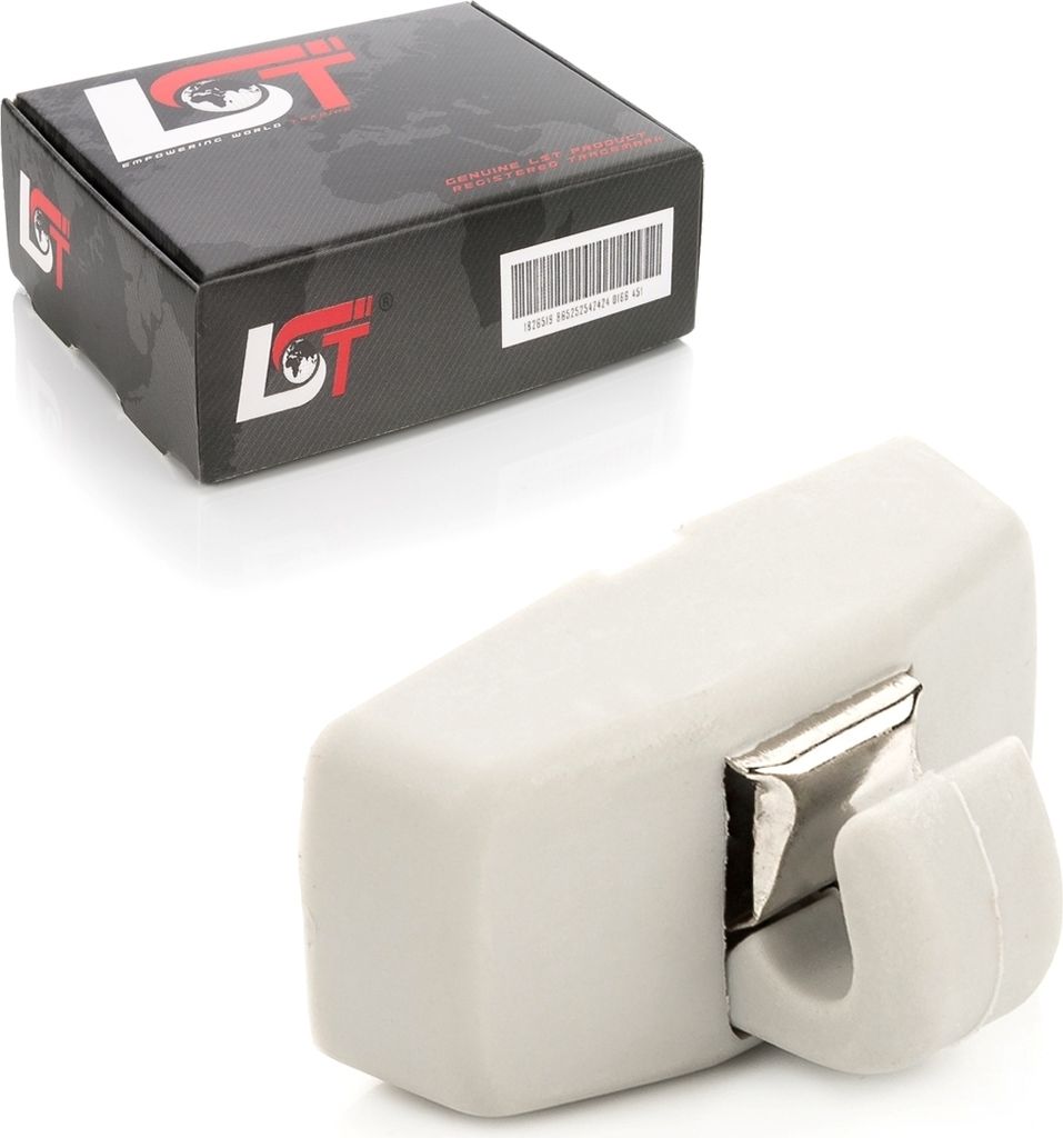 Sonnenblendenhalter Halter Vizor Clips perlgrau mit Abdeckung für AUDI VW