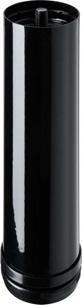 Hettich Möbelfuß 6,0 x 20 - 23 cm Stahl schwarz - 1 Stück