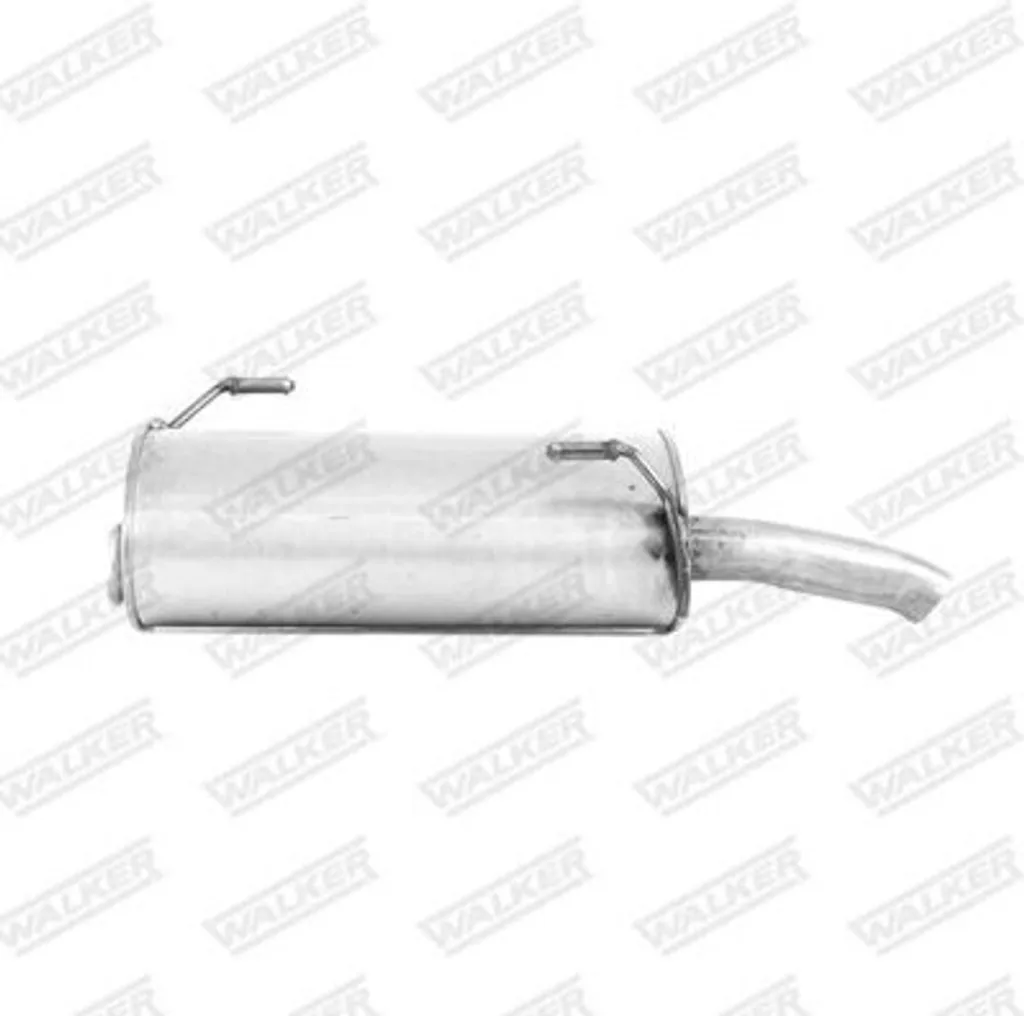 Silencieux d'Échappement Arrière pour Peugeot 206 - Qualité OE 1726EG