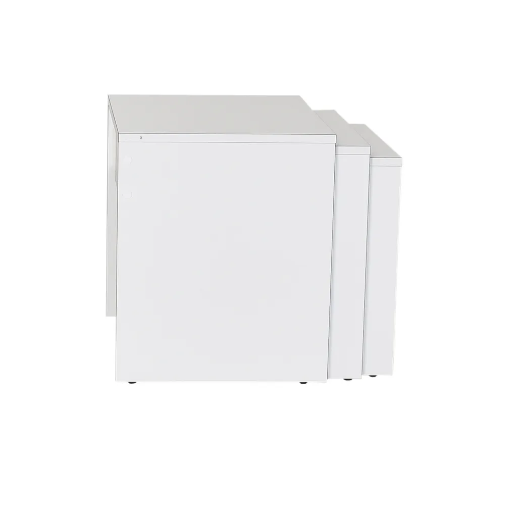 Table basse blanche rectangulaire Skye Decor pour petit salon moderne