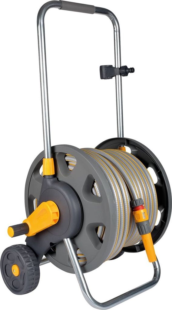 Hozelock 60 m montierter Schlauchwagen mit 50-m-Schlauch, Produktbild 