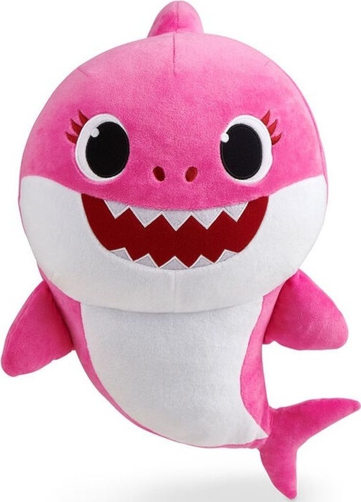 Gustaw Baby-Hai, grand ours en peluche XXL (rose, 30 cm) - Image du produit 