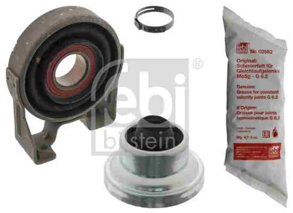 Palier central FEBI 100590 haute durabilité pour arbre de transmission