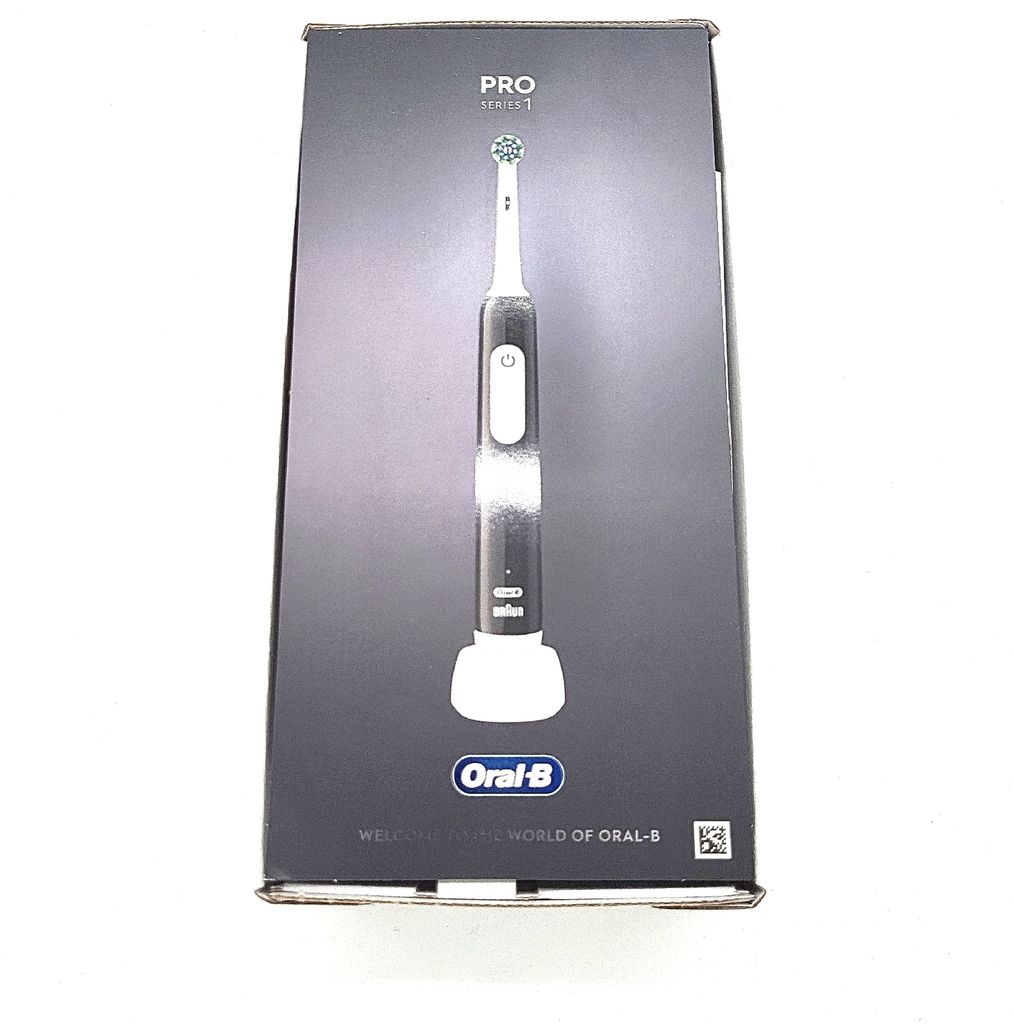 Oral B elektrische Zahnbuerste Zahnpflege Pro Series 1 Plus Edition schwarz Pflegeeffektiv