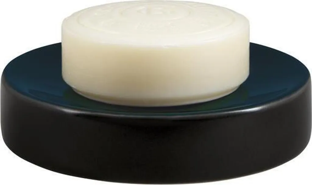 Accessori Bagno Spirella Jaro: Portasapone Design Nero Petrolio 11,3cm