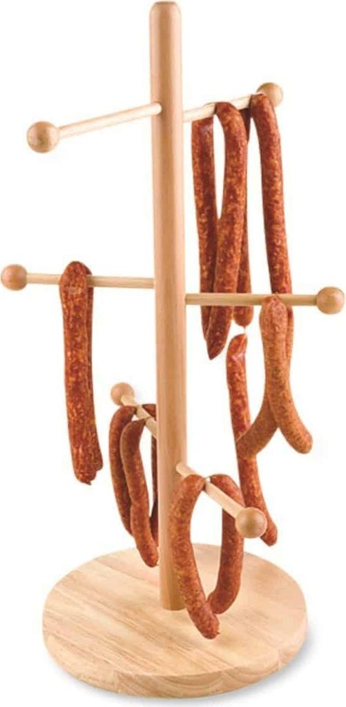 APS 79553 Présentoir à bretzels et saucisses APS, en bois Image du produit 