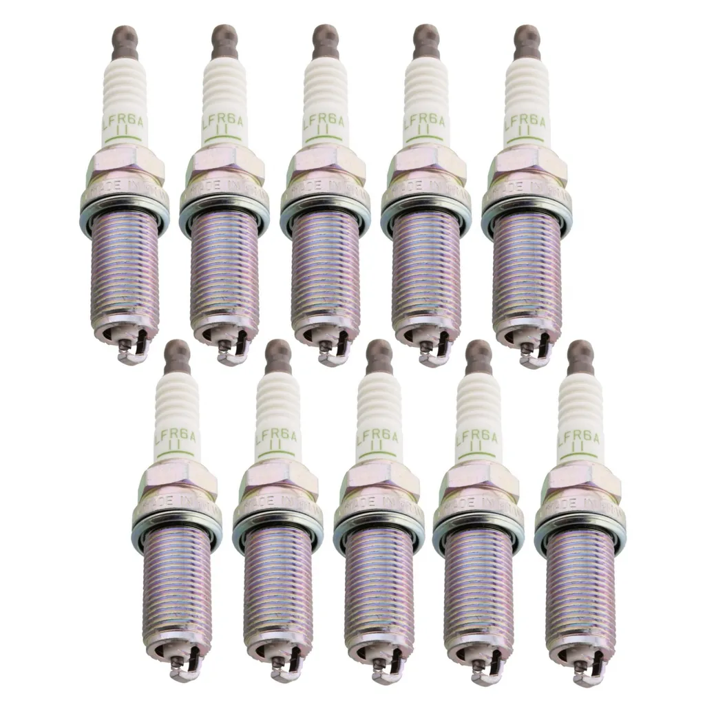 Kit 10 Candele NGK LFR6A-11 3672: Accensione Professionale per Auto e Nautica