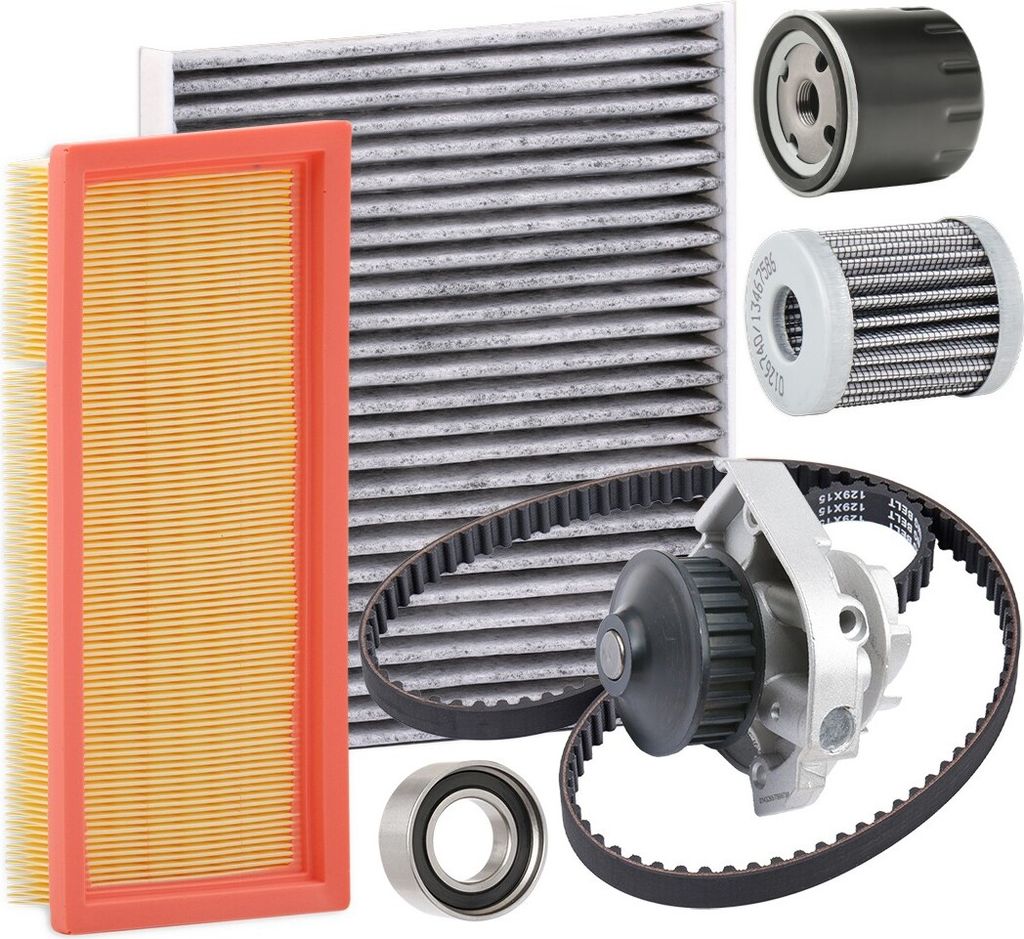 RIDEX Inspektionspaket Filterset für FIAT PANDA (169)