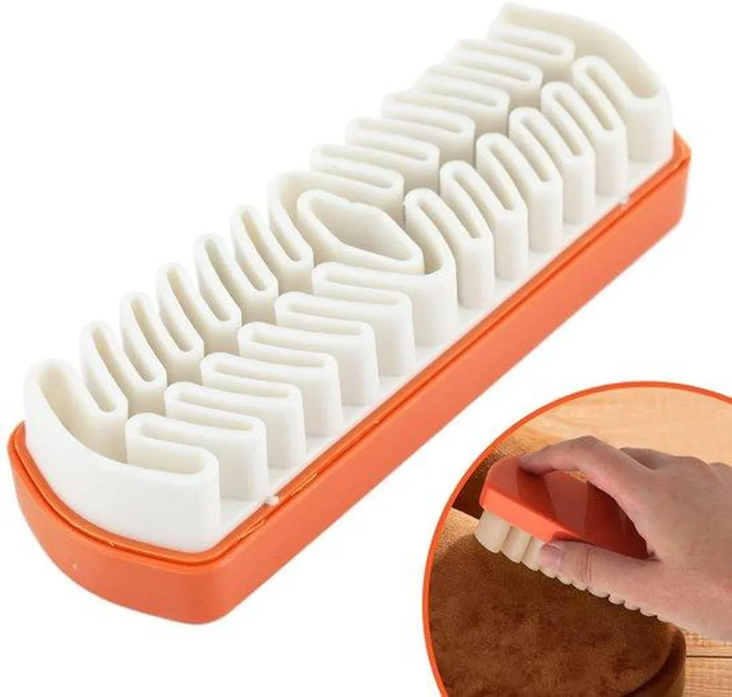 Brosse daim et nubuck pour entretien chaussures et accessoires cuir