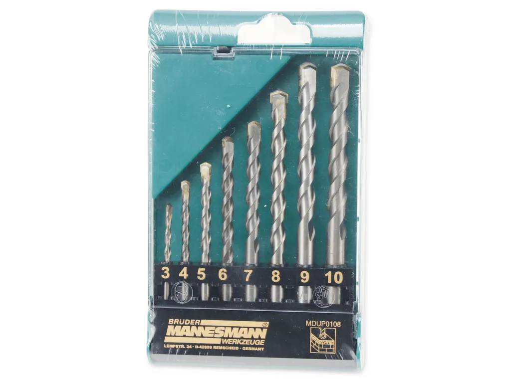 Recensione Set Punte Mannesmann M54309 - Efficienza in Muratura