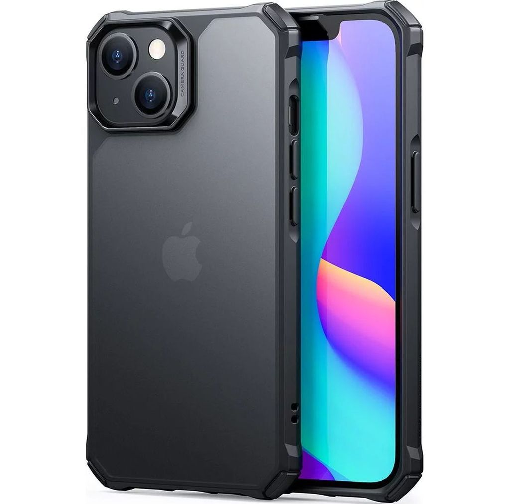 ESR Air Armor - Handyhülle für Apple iPhone 14 Stoßfeste Hardcase Hülle - Schwarz