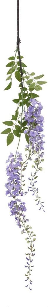 Hill Interiors - Glyzine Strauß Weihnachtsdekoration HI5236 (180 cm) (Grün/Violett)