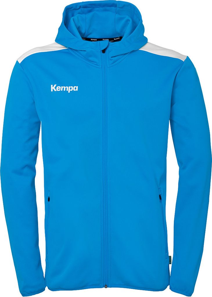 Kempa Kapuzenjacke Emotion 27 Unisex 2005130_01 kempablau/weiß XL