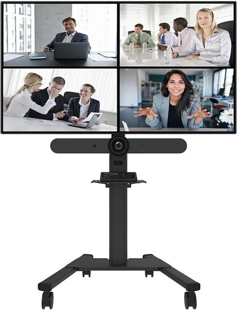 Support Multimédia Robuste Max 9kg Noir pour Videobar et Accessoires - 6